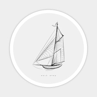 sail away Magnet